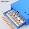 Automatic Egg Incubator, Large Incubators for Hatching Eggs with Automatic Egg Turning & Temperature Control, Poultry Hatcher Machine for Chicken Duck Goose Quail Bird (256 Eggs) For Sale